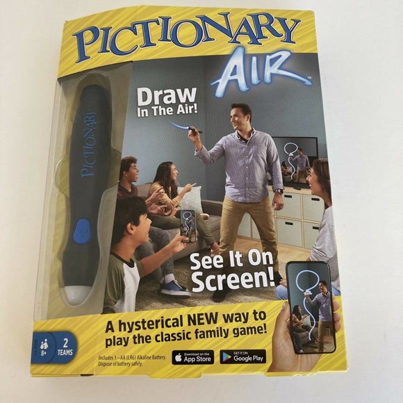 Pictionary Air By Mattel Classic Family Fun Interactive Game Factory Sealed NIB - Picture 7 of 7